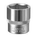 Sealey Premier Socket 3/8"Sq Drive 21mm