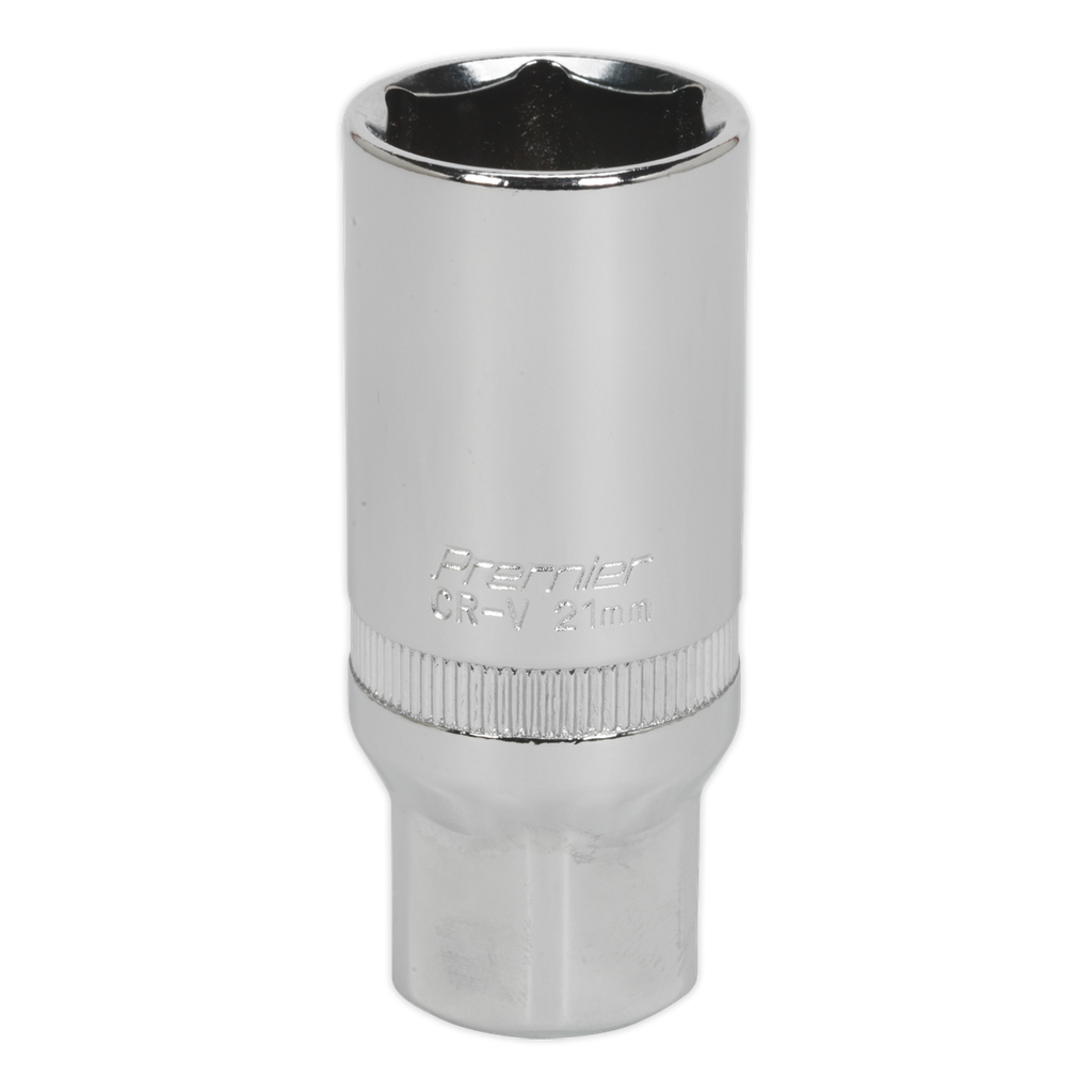 Sealey Premier Spark Plug Socket 3/8"Sq Drive 21mm