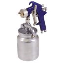 Sealey Suction Feed Spray Gun 1.7mm Set-Up