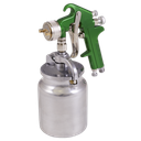 Sealey Suction Feed Spray Gun 2.5mm Set-Up