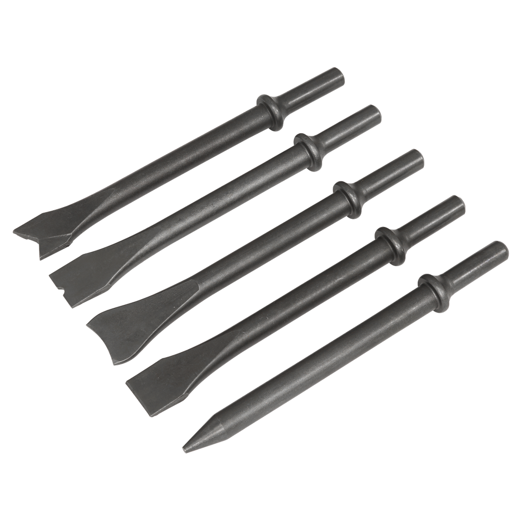 Sealey Air Hammer Chisel Set 170mm 5pc
