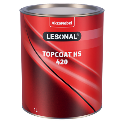 1ltr Lesonal Topcoat HS 420 22 Mixing Black Tinter (Each)