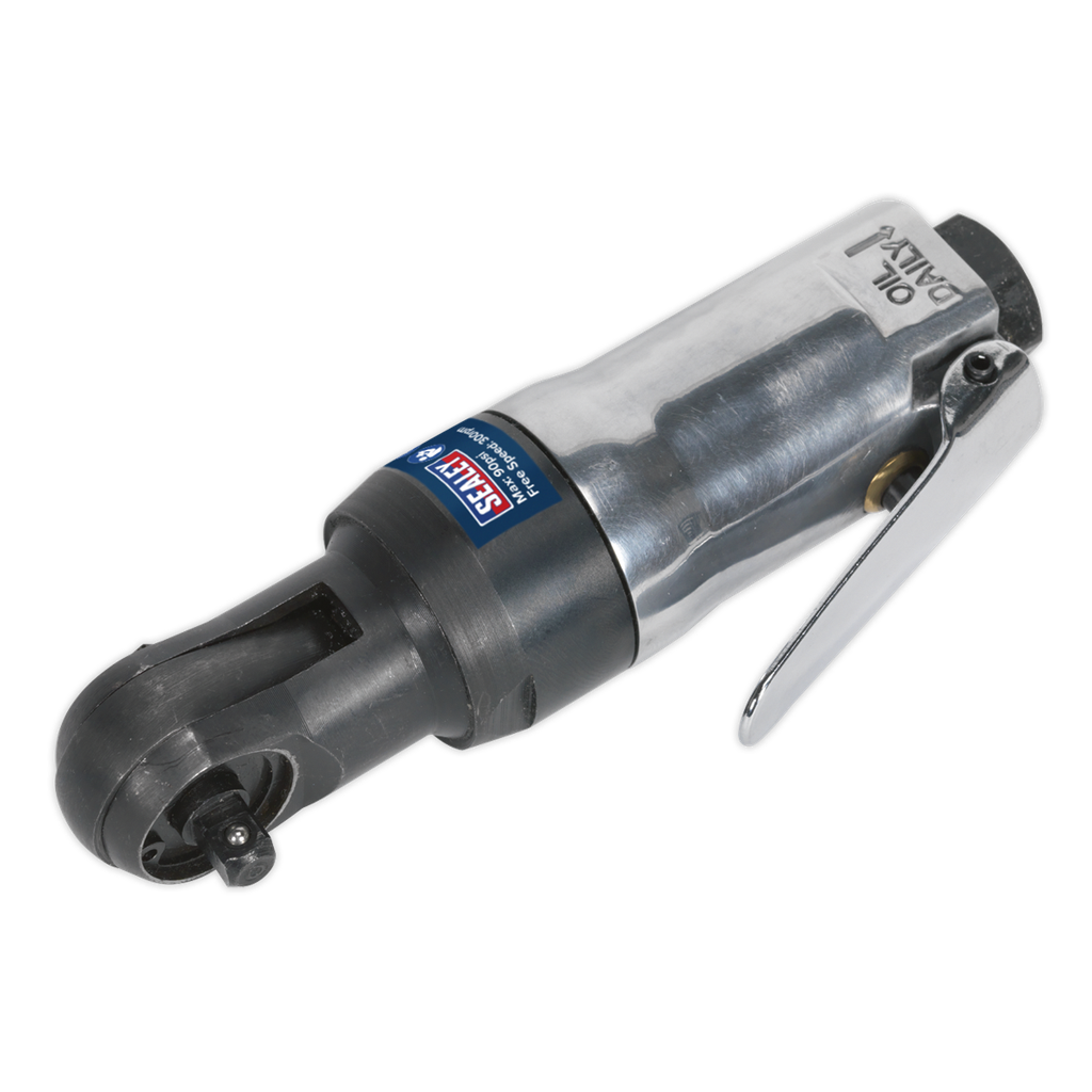 Super Stubby Air Ratchet Wrench 1/4"Sq Drive