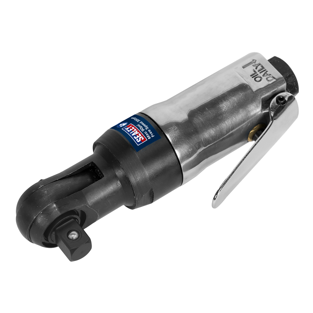 Sealey Super Stubby Air Ratchet Wrench 3/8"Sq Drive