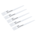Sealey 74mm HSS Air Saw Blade 24tpi - Pack of 5