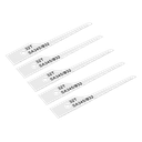 Sealey 74mm HSS Air Saw Blade 32tpi - Pack of 5