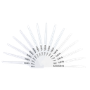 Sealey 74mm HSS Mixed Air Saw Blades - Pack of 15