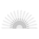 Sealey 141mm HSS Air Saw Blade 18tpi - Pack of 15