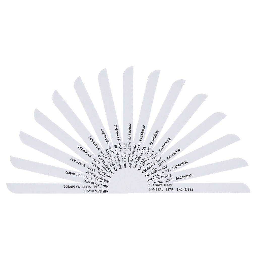 Sealey 141mm HSS Air Saw Blade 32tpi - Pack of 15