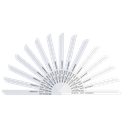Sealey 141mm HSS Mixed Air Saw Blades - Pack of 15