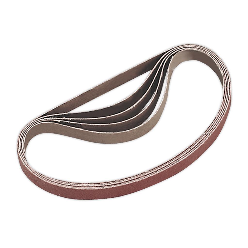 Sealey 10 x 330mm Sanding Belt 100Grit - Pack of 5