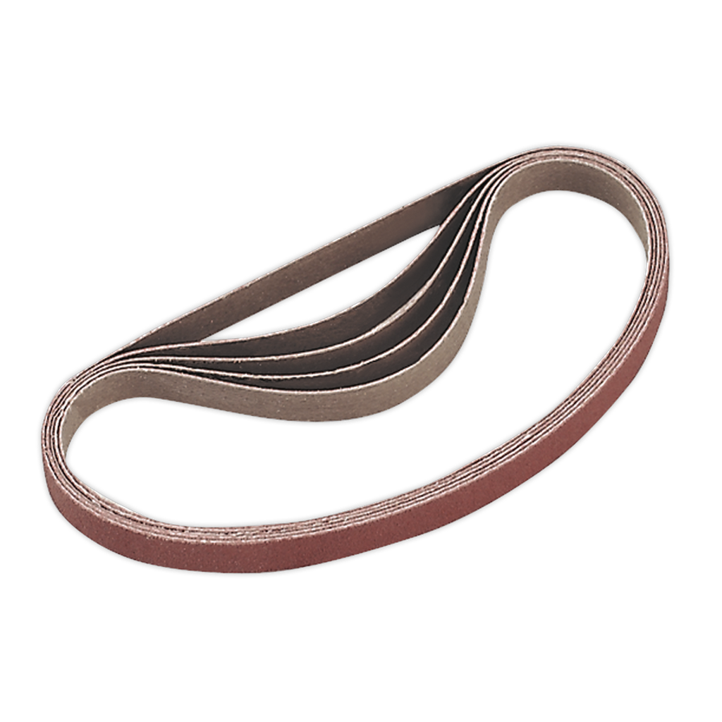 Sealey 10 x 330mm Sanding Belt 120Grit - Pack of 5
