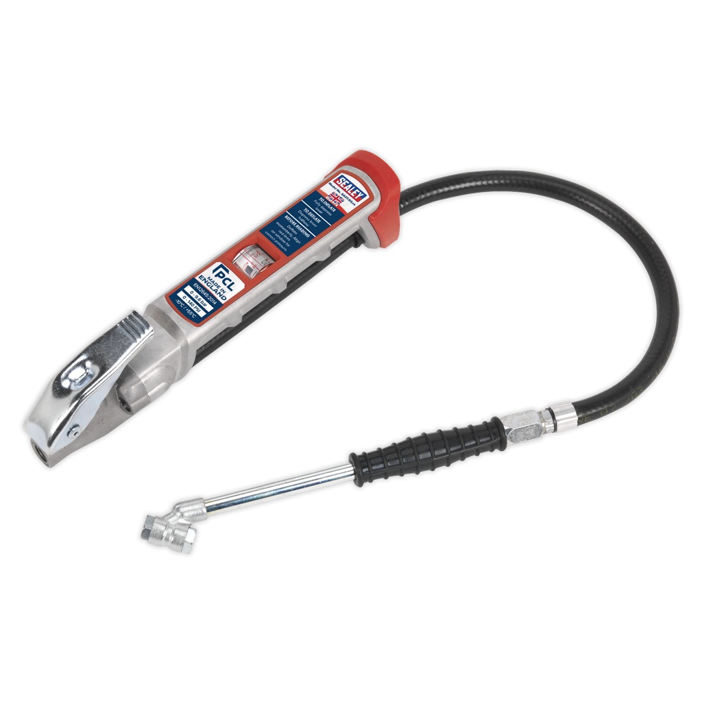 Sealey PCL Professional Tyre Inflator with Twin Push-On Connector