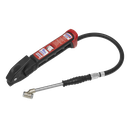 Sealey PCL Anodised Tyre Inflator with Twin Push-On Connector