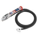 PCL Professional Tyre Inflator with 2.5m Hose & Clip-On Connector