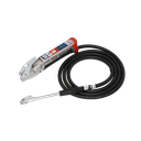 Sealey PCL Tyre Inflator with 2.5m Hose & Twin Clip-On Connector