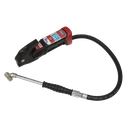 Sealey PCL Anodised Digital Tyre Inflator with Twin Push-On Connector