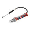 Sealey Tyre Inflator with 0.5m Hose & Twin Push-On Connector