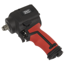 Sealey Premier Twin Hammer Stubby Air Impact Wrench 1/2"Sq Drive