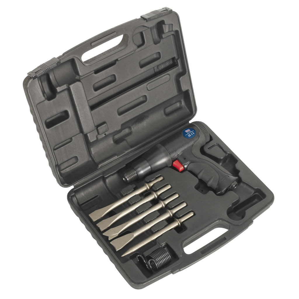 Sealey Premier Long Stroke Composite Air Hammer Kit