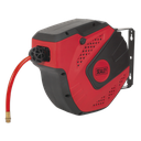 Sealey 10m Auto-Rewind Control PU Air Hose Reel 8mm ID