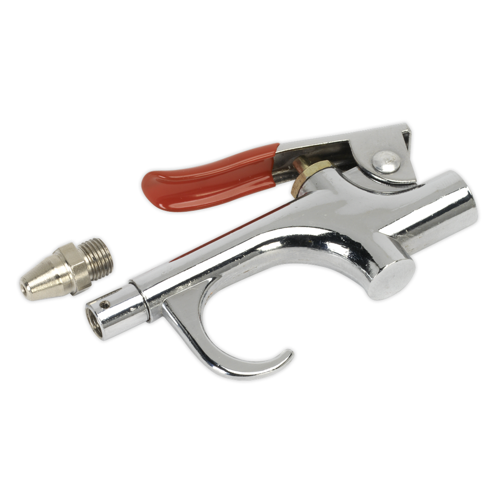 Sealey Palm Type Air Blow Gun with 1/4"BSP Air Inlet & Safety Nozzle