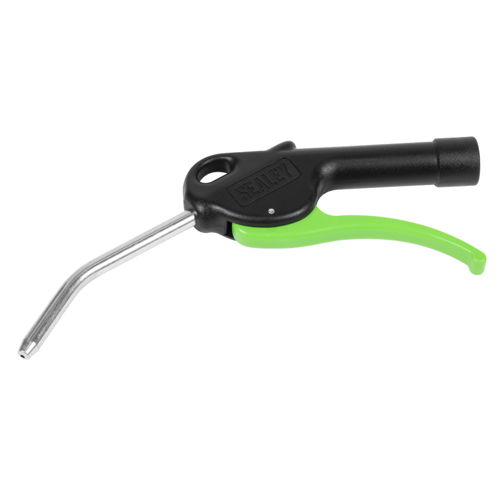 Sealey Premier Air Blow Gun with Angled Lance 100mm 1/4"BSP Air Inlet
