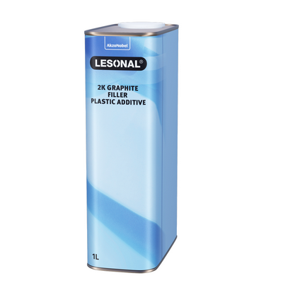 1ltr Lesonal 2K Graphite Filler Plastic Additive (Each)
