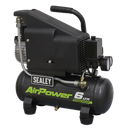 Sealey 6L Direct Drive Air Compressor 1hp