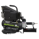 Sealey Air Compressor/Air Nail/Staple Gun Kit
