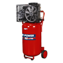 Sealey 90L Belt Drive Vertical Compressor 3hp