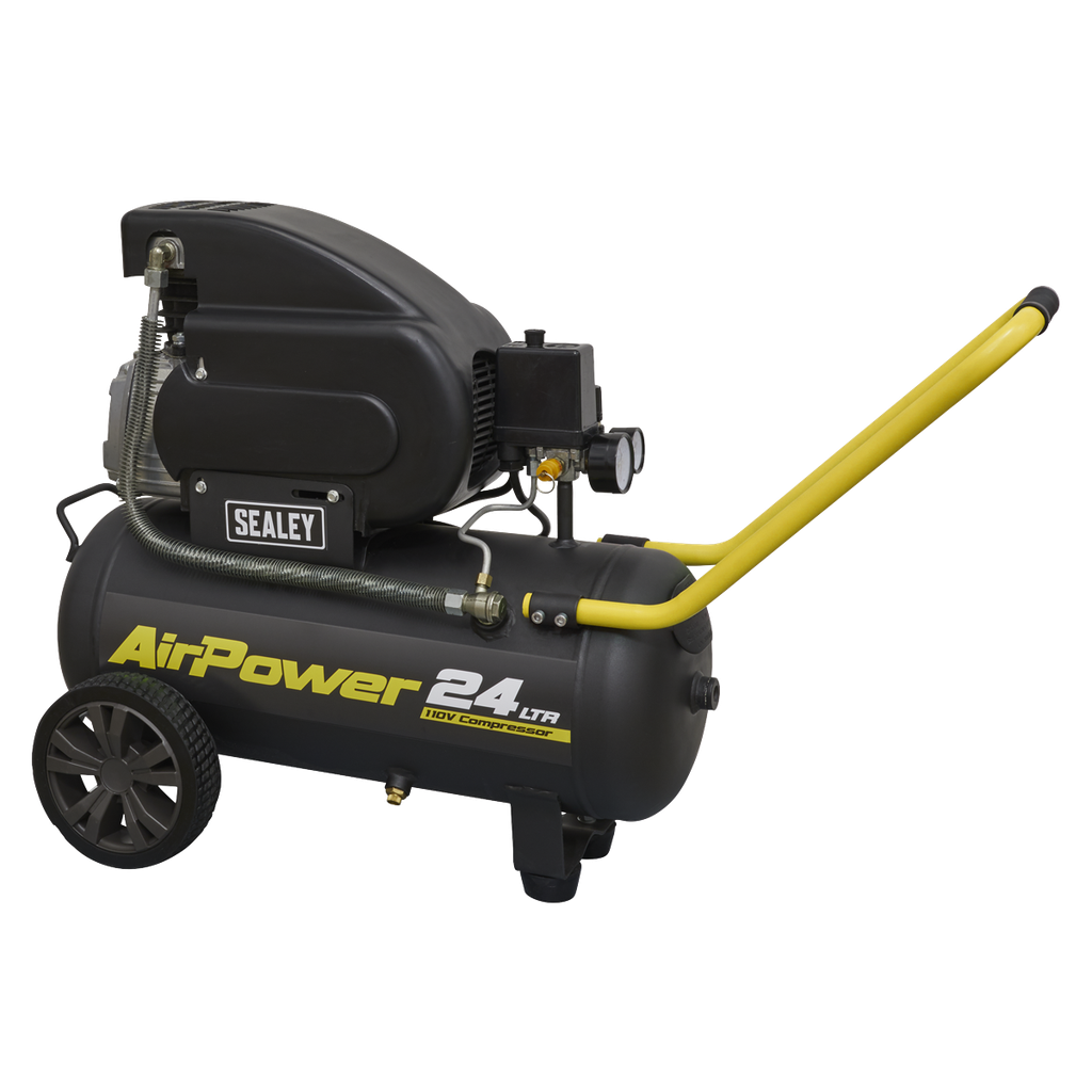 Sealey 24L Direct Drive Air Compressor 2hp 110V