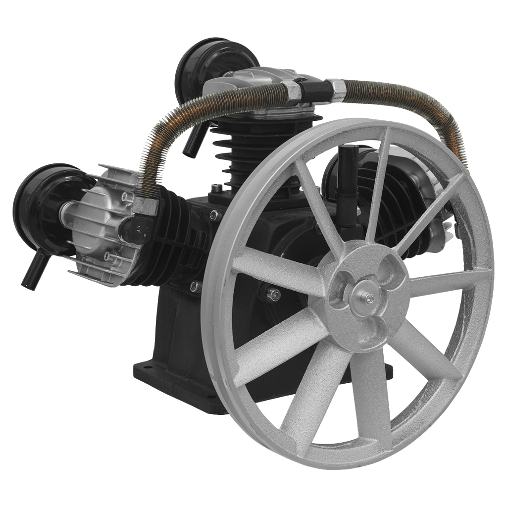 Sealey Premier Air Compressor Pump 3 Cylinder