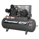 Sealey Premier 270L Belt Drive Air Compressor 7.5hp 3ph