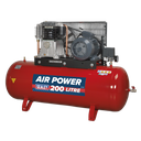 Sealey 200L Belt Drive Air Compressor with Cast Cylinders 5.5hp 