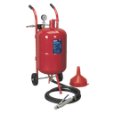 Sealey Shot Blaster with Water Trap & Wheels 37L