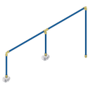 Sealey SharkBite® 12m 2-Drop Air Supply System Kit