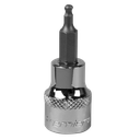 Sealey Premier Ball-End Hex Socket Bit 3/8"Sq Drive 3mm