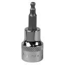 Sealey Premier Ball-End Hex Socket Bit 3/8"Sq Drive 4mm