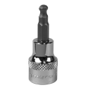 Sealey Premier Ball-End Hex Socket Bit 3/8"Sq Drive 5mm