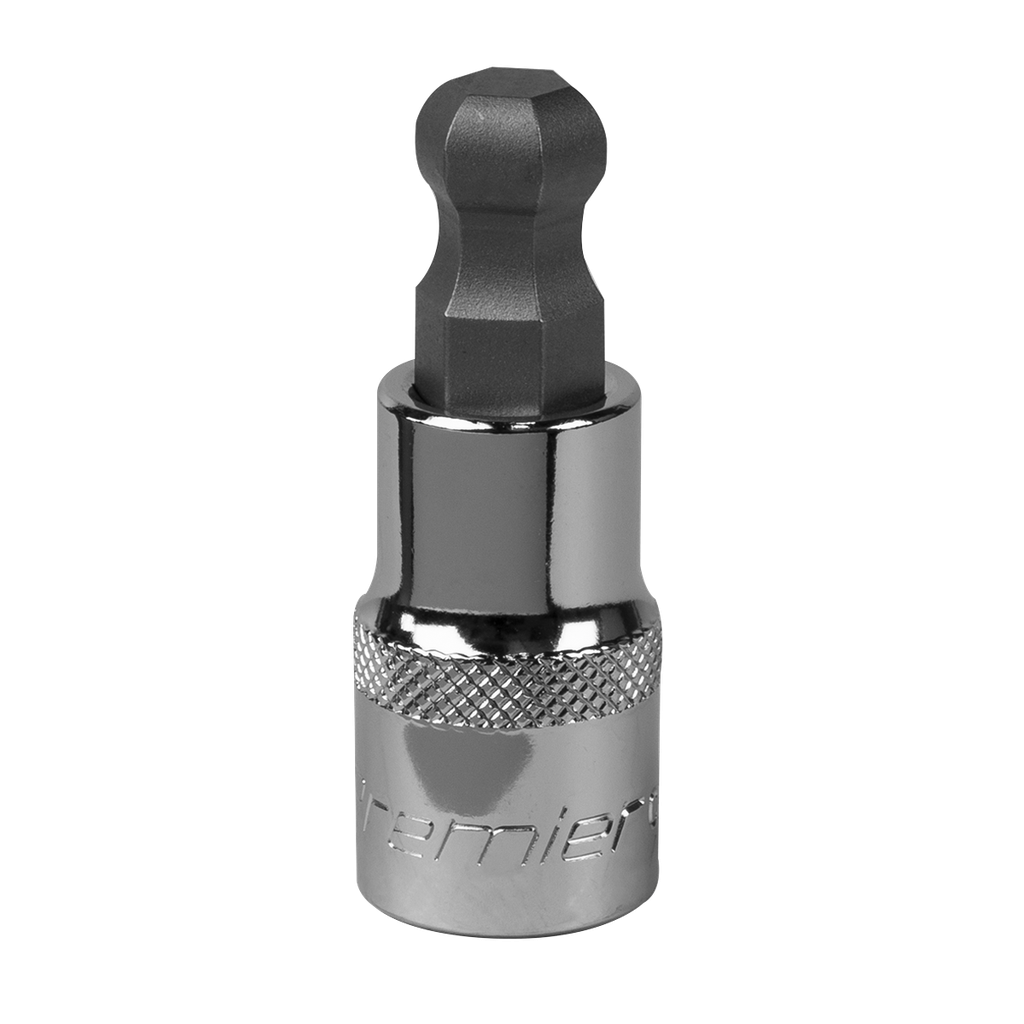 Sealey Premier Ball-End Hex Socket Bit 1/2"Sq Drive 12mm