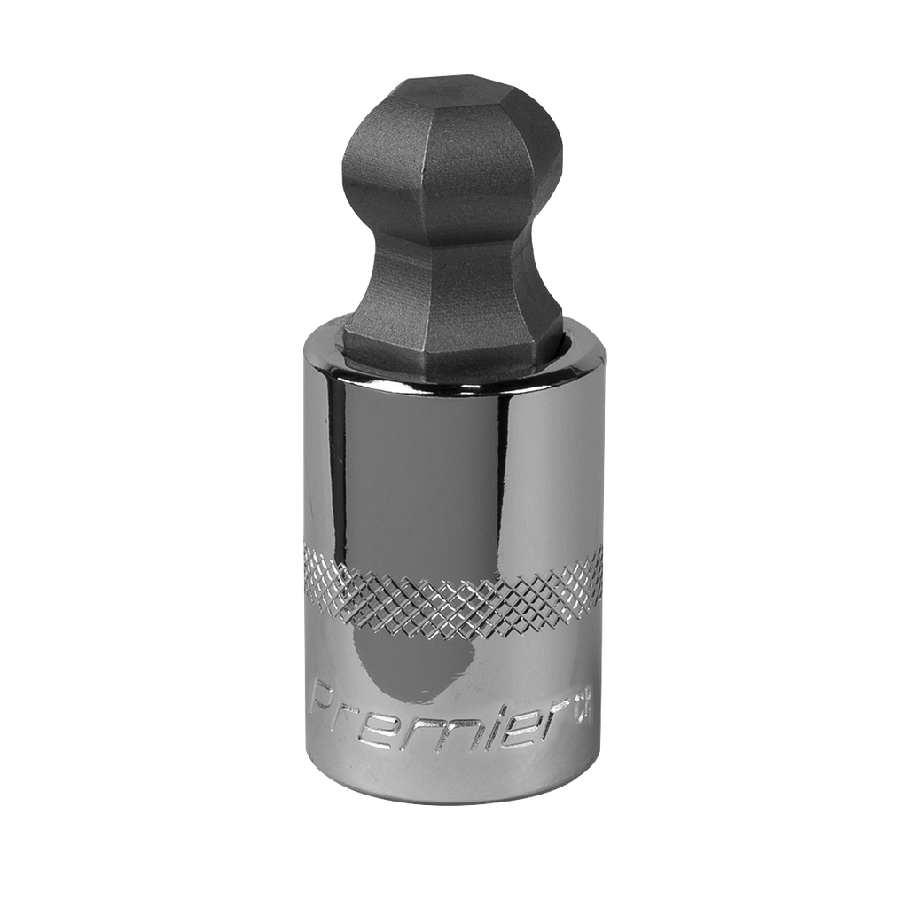 Sealey Premier Ball-End Hex Socket Bit 1/2"Sq Drive 17mm