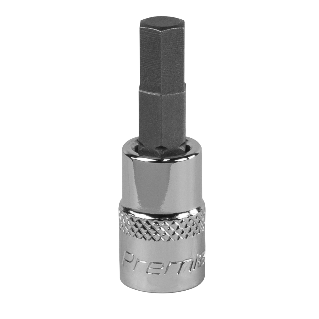 Sealey Premier Hex Socket Bit 1/4"Sq Drive 6mm