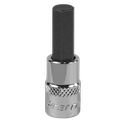Sealey Premier Hex Socket Bit 1/4"Sq Drive 7mm