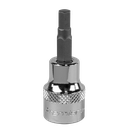 Sealey Premier Hex Socket Bit 3/8"Sq Drive 5mm