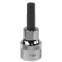 Sealey Premier Hex Socket Bit 3/8"Sq Drive 6mm