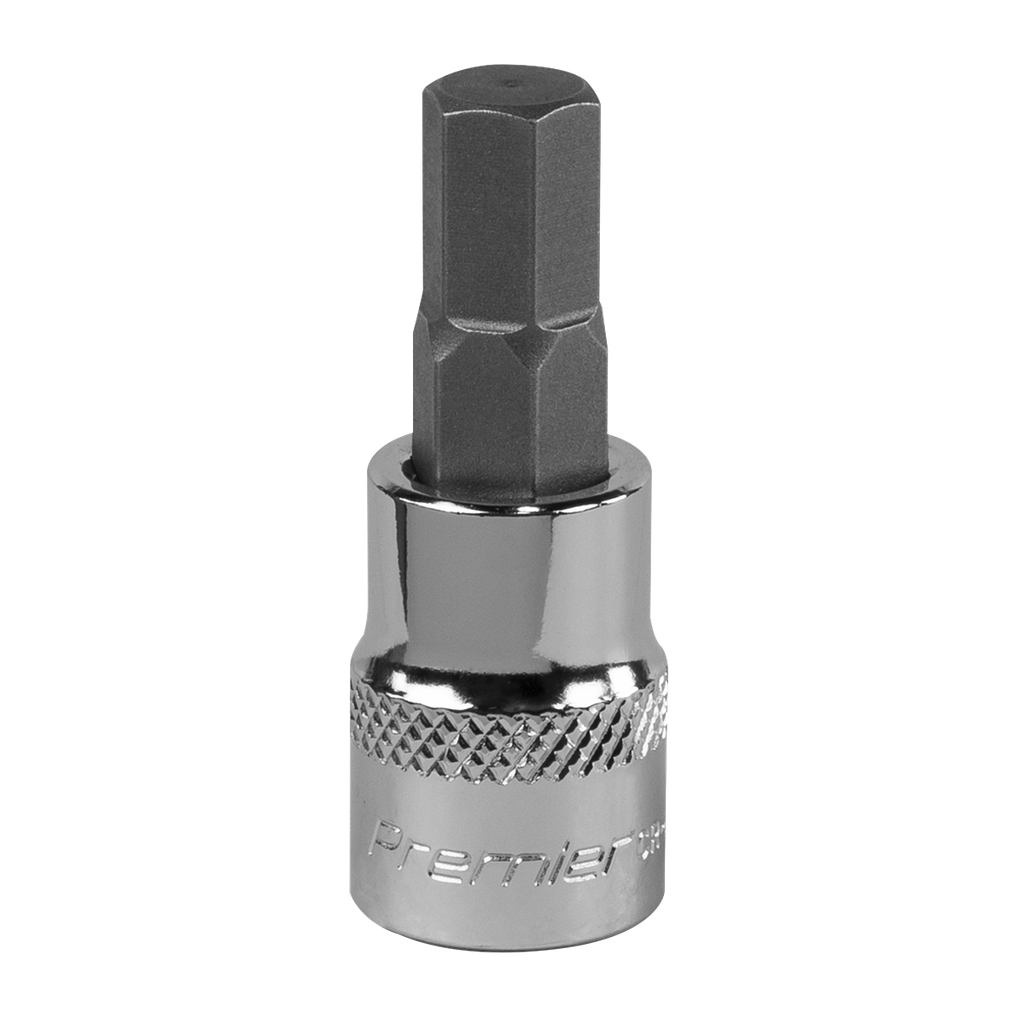Sealey Premier Hex Socket Bit 3/8"Sq Drive 9mm
