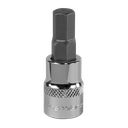 Sealey Premier Hex Socket Bit 3/8"Sq Drive 9mm