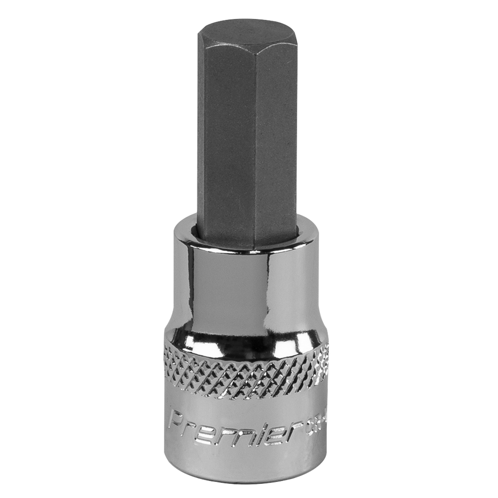 Sealey Premier Hex Socket Bit 3/8"Sq Drive 10mm