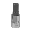 Sealey Premier Hex Socket Bit 3/8"Sq Drive 11mm
